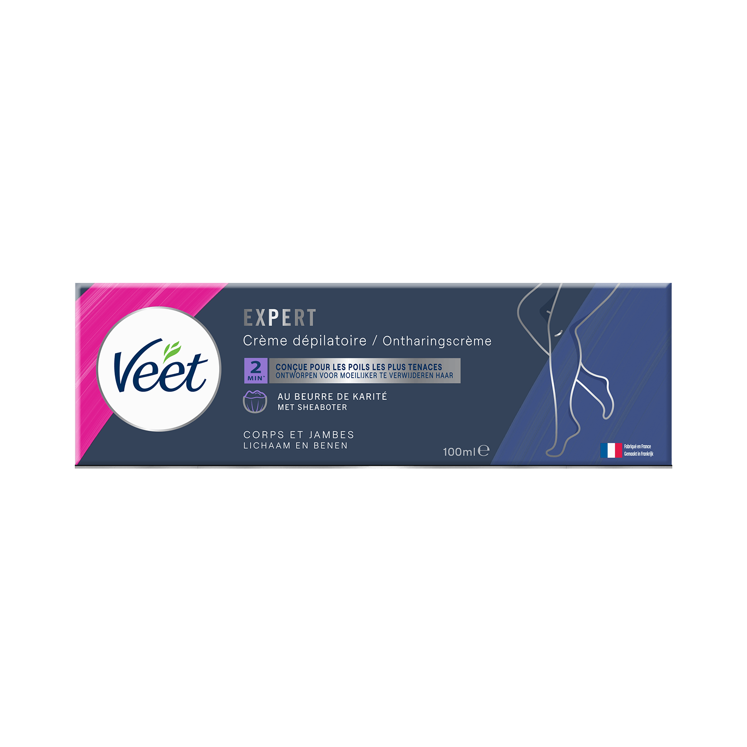 Crème dépilatoire – Jambes et Corps – Veet Expert 100ml | Veet